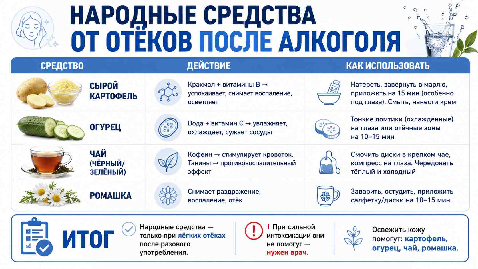Инфографика о первой помощи человеку в запое до приезда нарколога